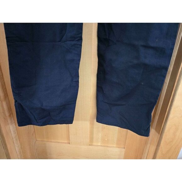 Carhartt Mens Loose Fit Canvas Utility Work Pants Navy 40x32 - Picture 8 of 9